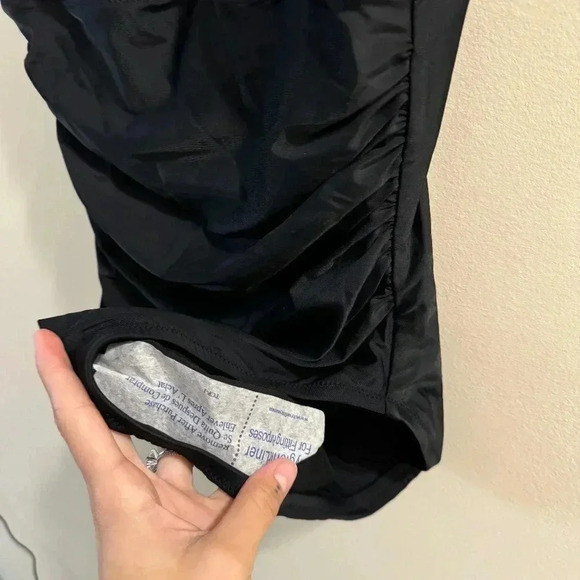 J. Crew V-neck ruched one-piece swimsuit - size XS NWT - Picture 10 of 10